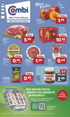 Vorschau von dem Prospekt des Geschäftes Combi, gültig ab dem 22.06.2026