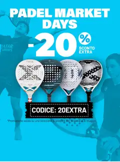Anteprima dell'opuscolo Padel Market dal negozio Offerte valido da 24/04/2026