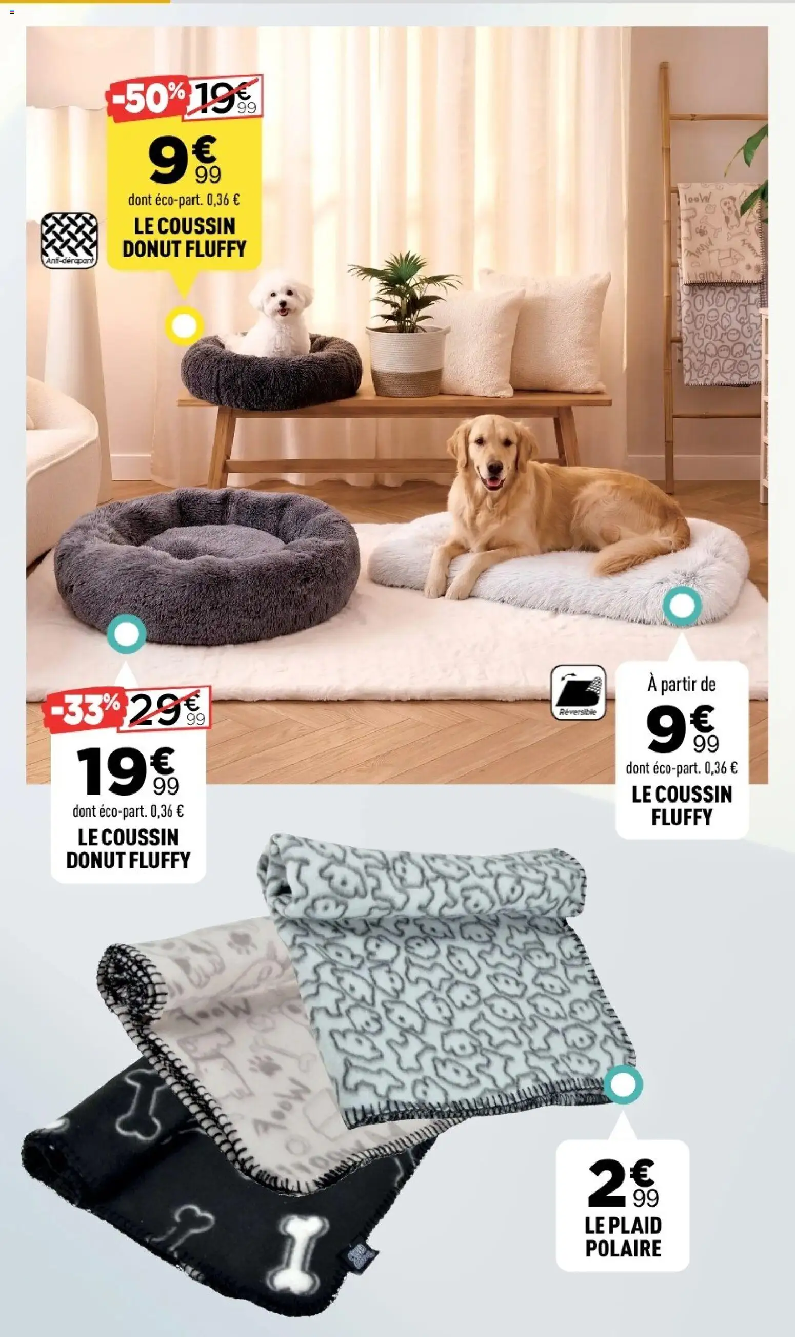 Prévisualisation de Centrakor catalogue du magasin Centrakor formulaire valide 19/10/2026 - Donut, Plaid, Polaire