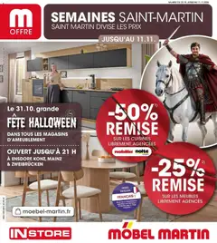 Prévisualisation de Möbel Martin: Offres hebdomadaires du magasin Möbel Martin formulaire valide 28/10/2026