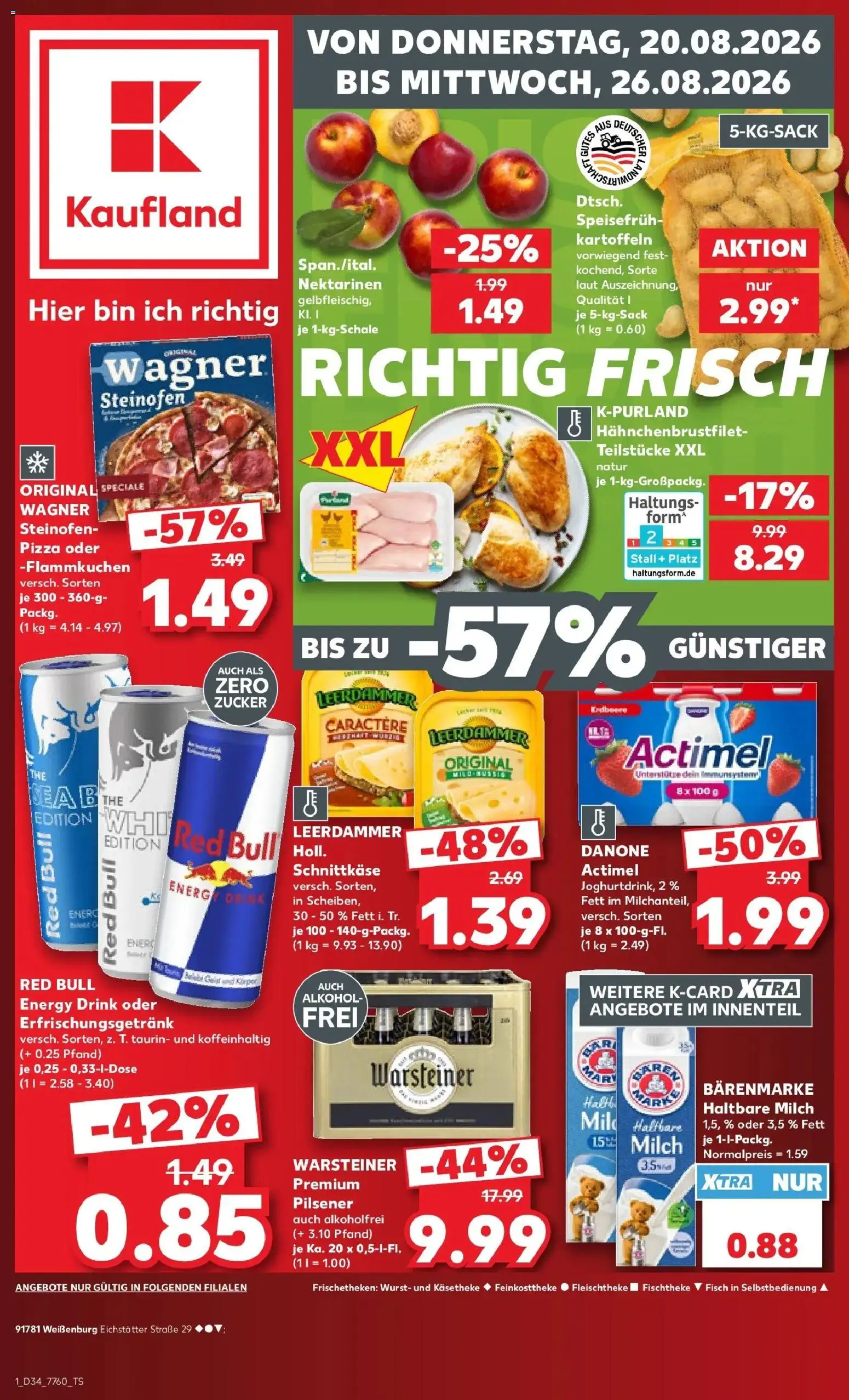 Vorschau von dem Prospekt des Geschäftes Kaufland, gültig ab dem 20.08.2026