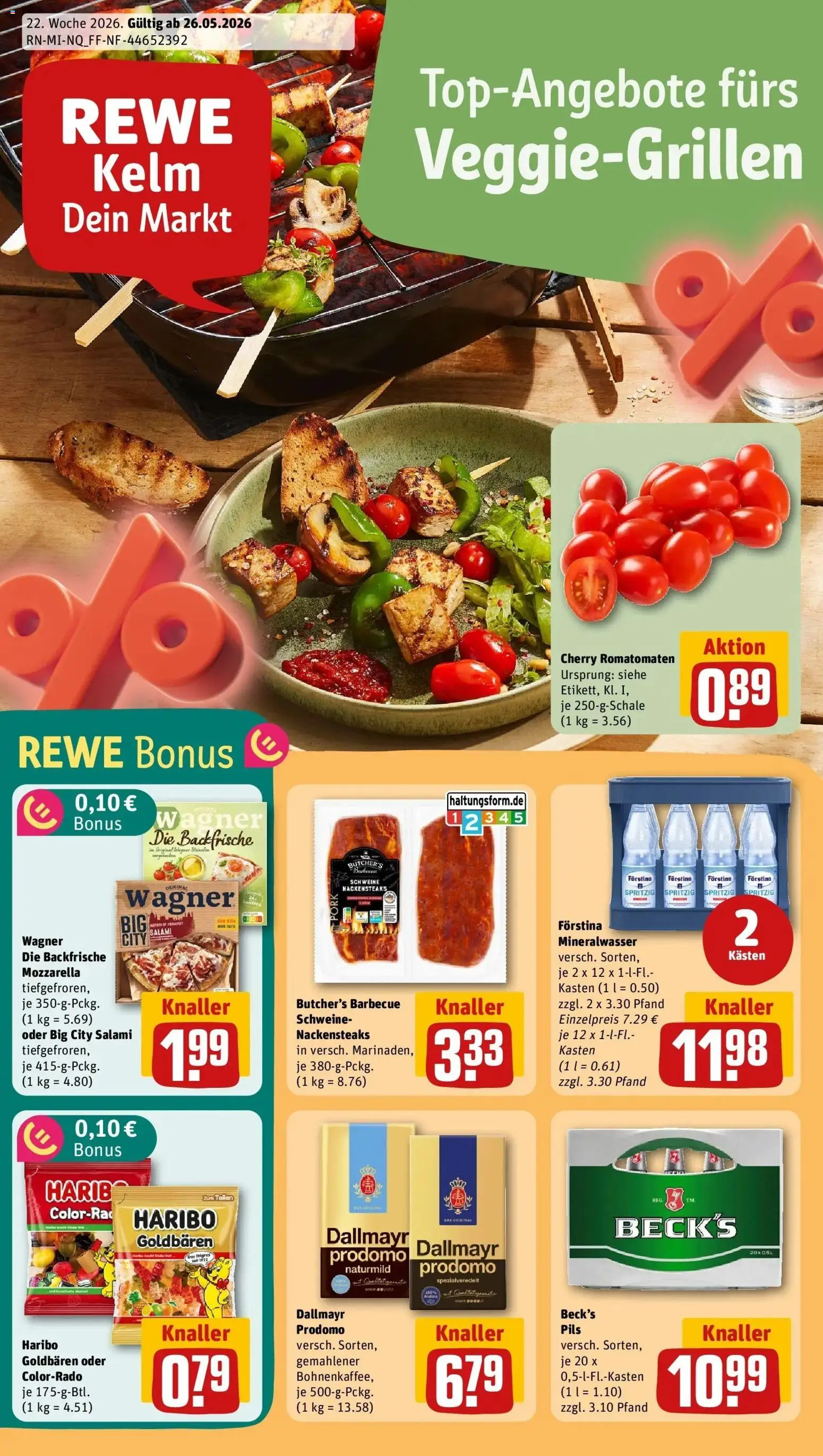Vorschau von dem Prospekt des Geschäftes Rewe, gültig ab dem 26.05.2026