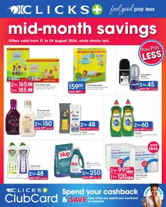 Preview of Clicks flyer valid from 11/08/2026