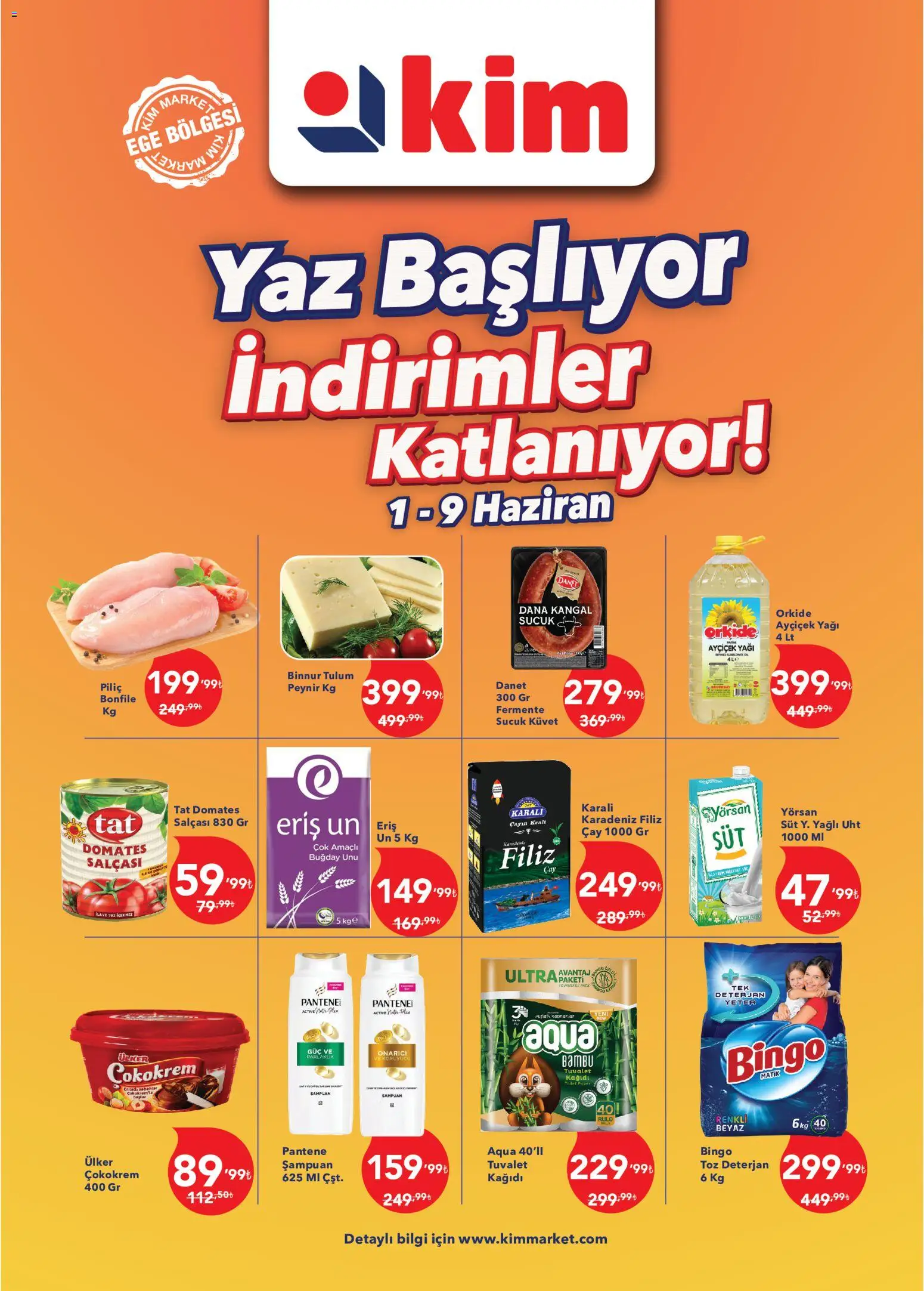 Kim Market Kim Market Katalog - Ege Insert 01.06.2026 - Broşürünün önizlemesi