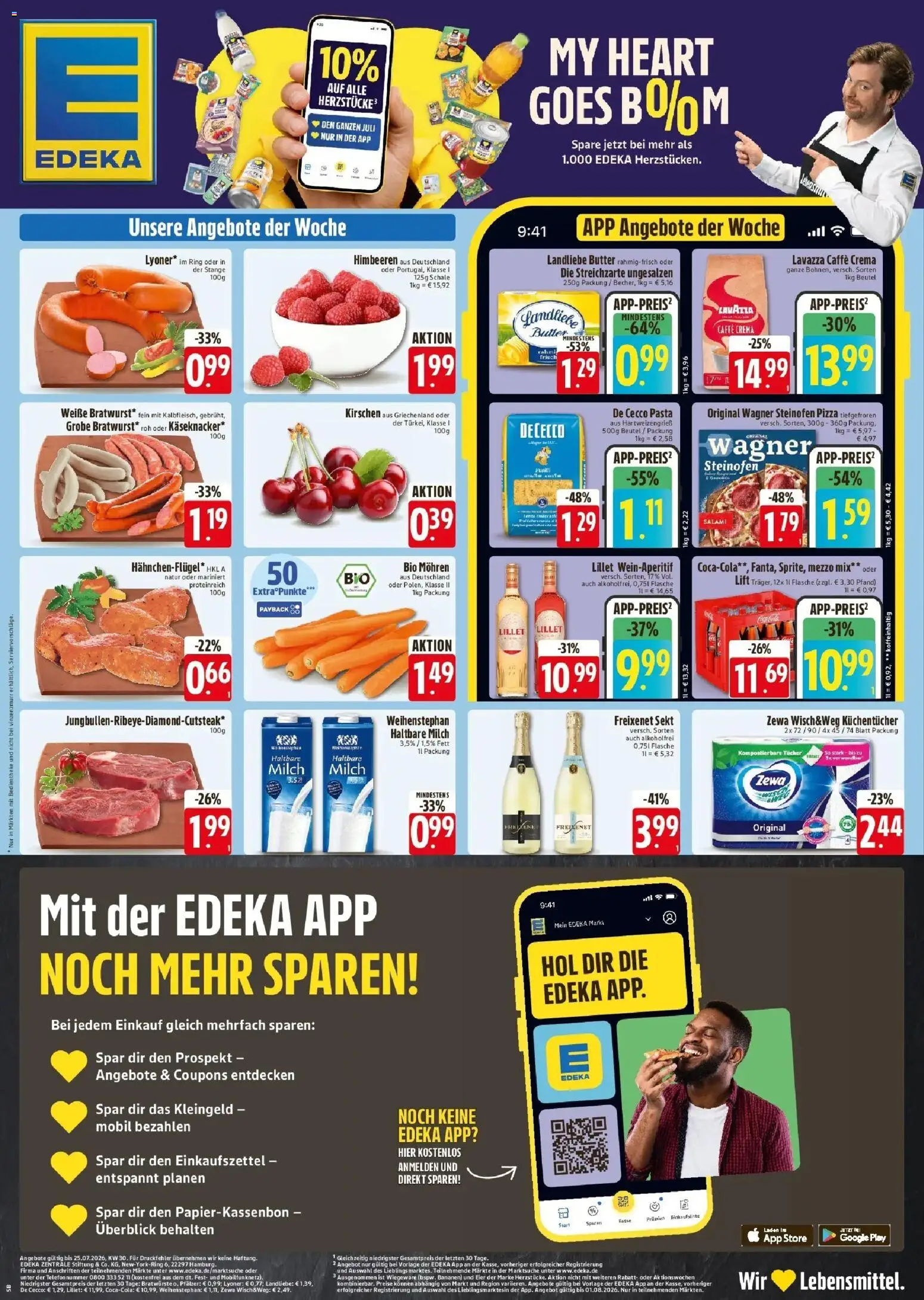 Vorschau von dem Prospekt des Geschäftes Edeka, gültig ab dem 23.07.2026
