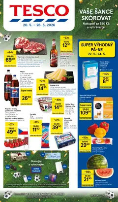 Náhled nabídky: Tesco Tesco leták - Hypermarket platný od 20.05.2026