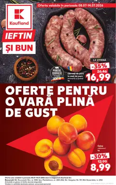 Previzualizarea de cataloage: Kaufland Kaufland Catalog Oferta Speciala valabil de la 08.07.2026