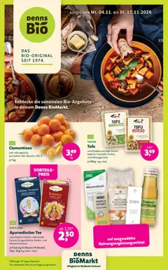 Vorschau von dem Prospekt des Geschäftes Denns BioMarkt, gültig ab dem 04.11.2026