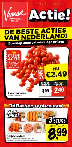 Voorbeeld van Vomar folder - Weekend folder van winkel Vomar geldig vanaf 13-08-2026