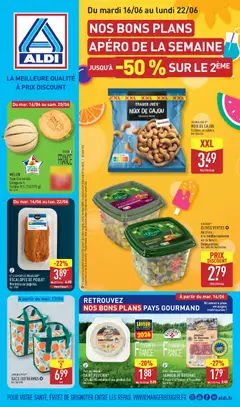 Prévisualisation de Aldi catalogue du magasin Aldi formulaire valide 16/06/2026