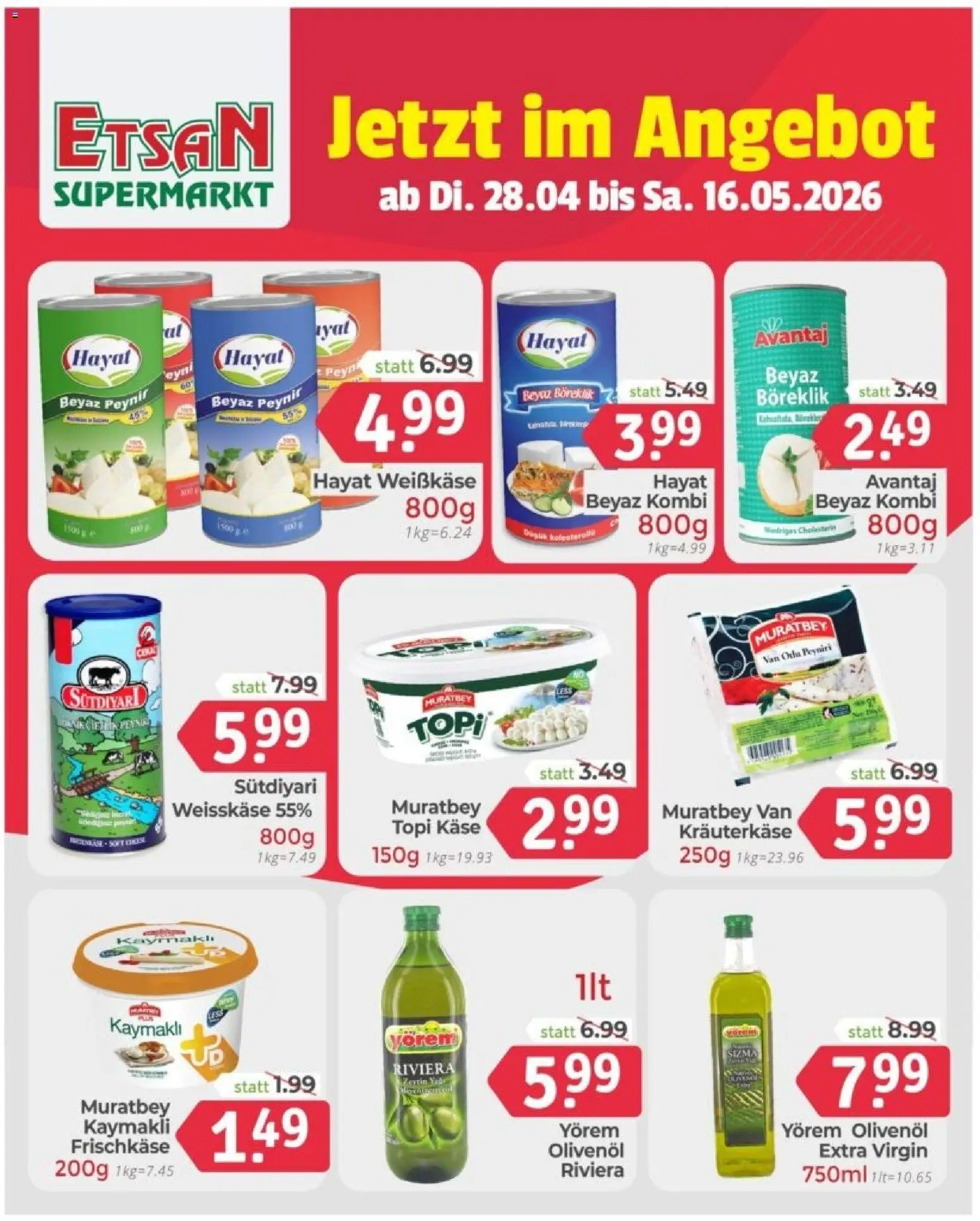 Vorschau der Angebote: ETSAN ETSAN Flugblatt gültig ab 28.04.2026