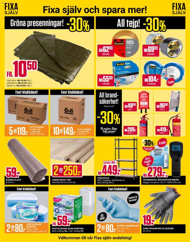Nytt ÖoB reklamblad från 24/08