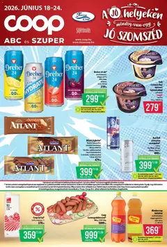 COOP - COOP - Abc & Szuper / Tisza megtekintése, amely érvényes 2026.06.18.-től
