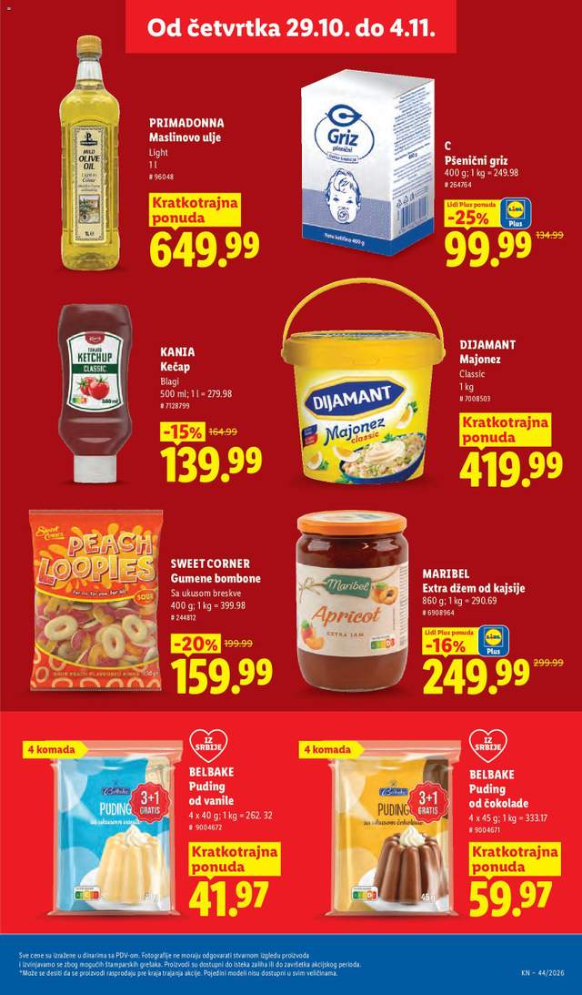Novi Lidl katalog od 29.10.