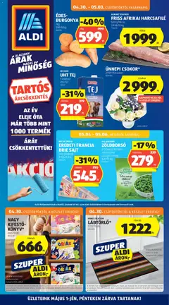 Aldi - Aldi akciós újság megtekintése, amely érvényes 2026.04.30.-től