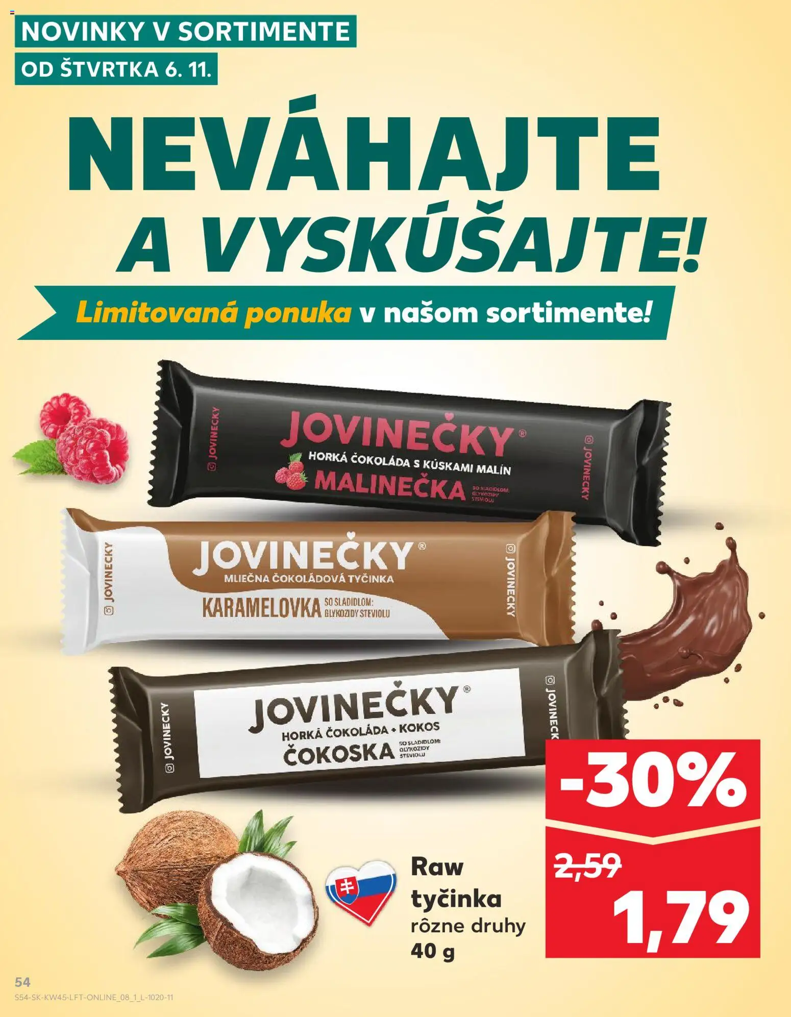 Náhľad Kaufland letáku platného od 06.11.2025 - Čokoláda