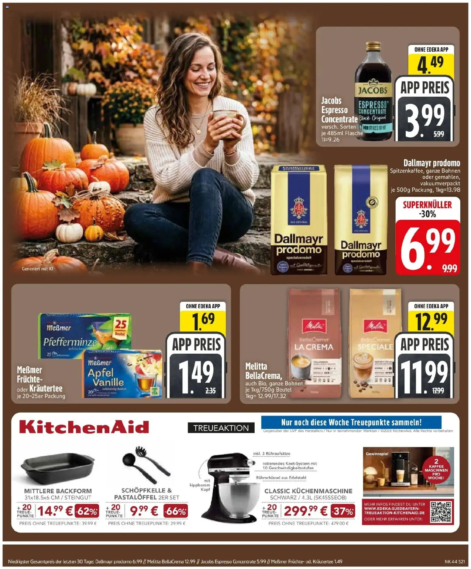 Vorschau von dem Prospekt des Geschäftes Edeka, gültig ab dem 26.10.2026