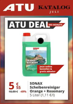 Vorschau von dem Prospekt des Geschäftes ATU, gültig ab dem 01.07.2026