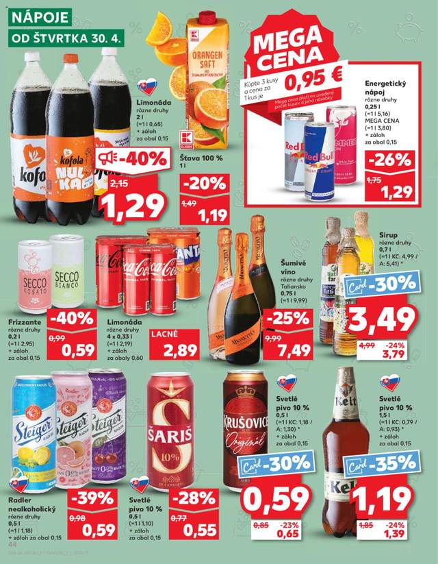 Nový Kaufland leták od 30.04.