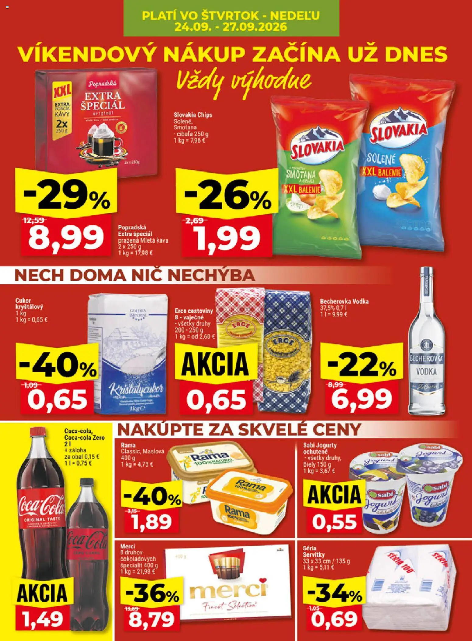 Náhľad Klas letáku platného od 21.09.2026