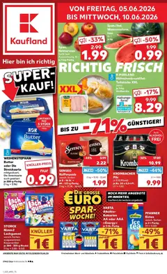 Vorschau von dem Prospekt des Geschäftes Kaufland, gültig ab dem 04.06.2026