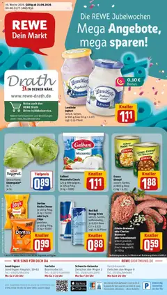Vorschau von dem Prospekt des Geschäftes Rewe, gültig ab dem 21.09.2026