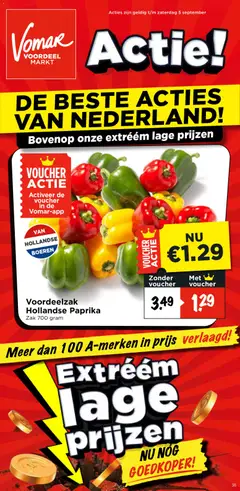 Voorbeeld van Vomar folder - Weekend folder van winkel Vomar geldig vanaf 03-09-2026