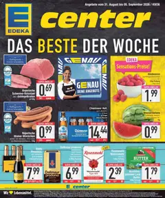 Vorschau von dem Prospekt des Geschäftes E center, gültig ab dem 31.08.2026