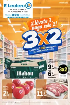 Vista previa del folleto de la tienda E.Leclerc válido desde el 21/10/2026 