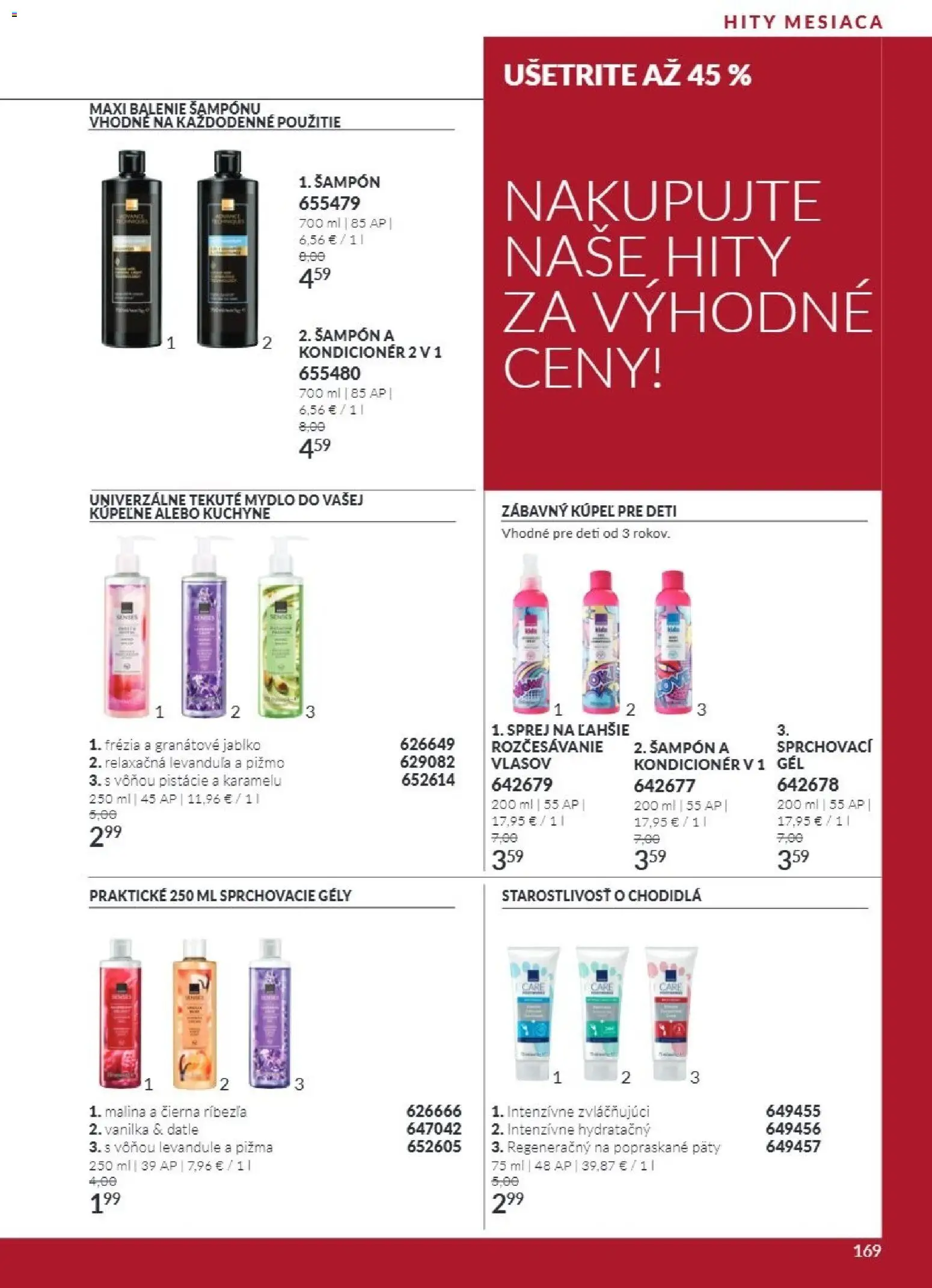 Náhľad Avon letáku platného od 01.11.2026 - Kuchyne, Vanilka, Šampón, Mydlo, Granátové jablko, Pistácie, Kondicionér