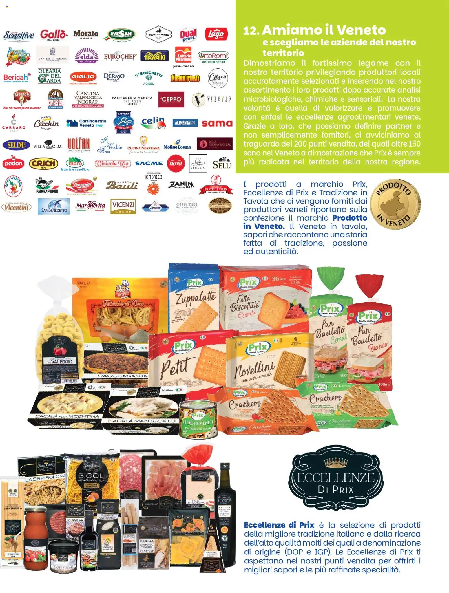 Anteprima dell'opuscolo Prix volantino Campolongo dal negozio Prix valido da 03/09/2026 - Hamburger, Forno, Pane, Funghi, Olio, Farina, Fette biscottate, Specialità