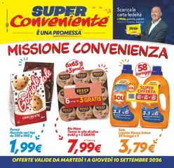 Anteprima dell'opuscolo SuperConveniente volantino Messina, Siracusa, Palermo dal negozio SuperConveniente valido da 01/09/2026