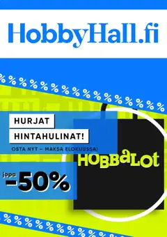 Kaupan Hobby Hall Hobby Hall tarjoukset esikatselu, voimassa 10/06/2026