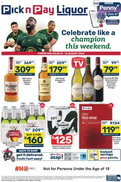 Preview of Pick n Pay flyer valid from 13/08/2026