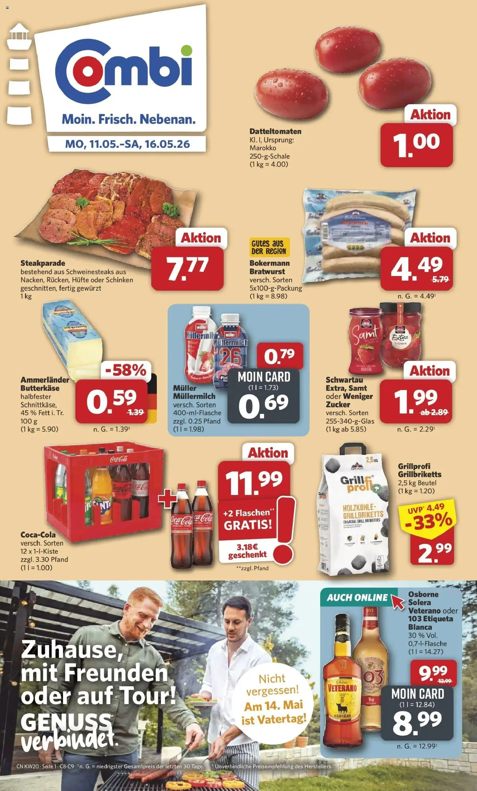 Vorschau von dem Prospekt des Geschäftes Combi, gültig ab dem 11.05.2026