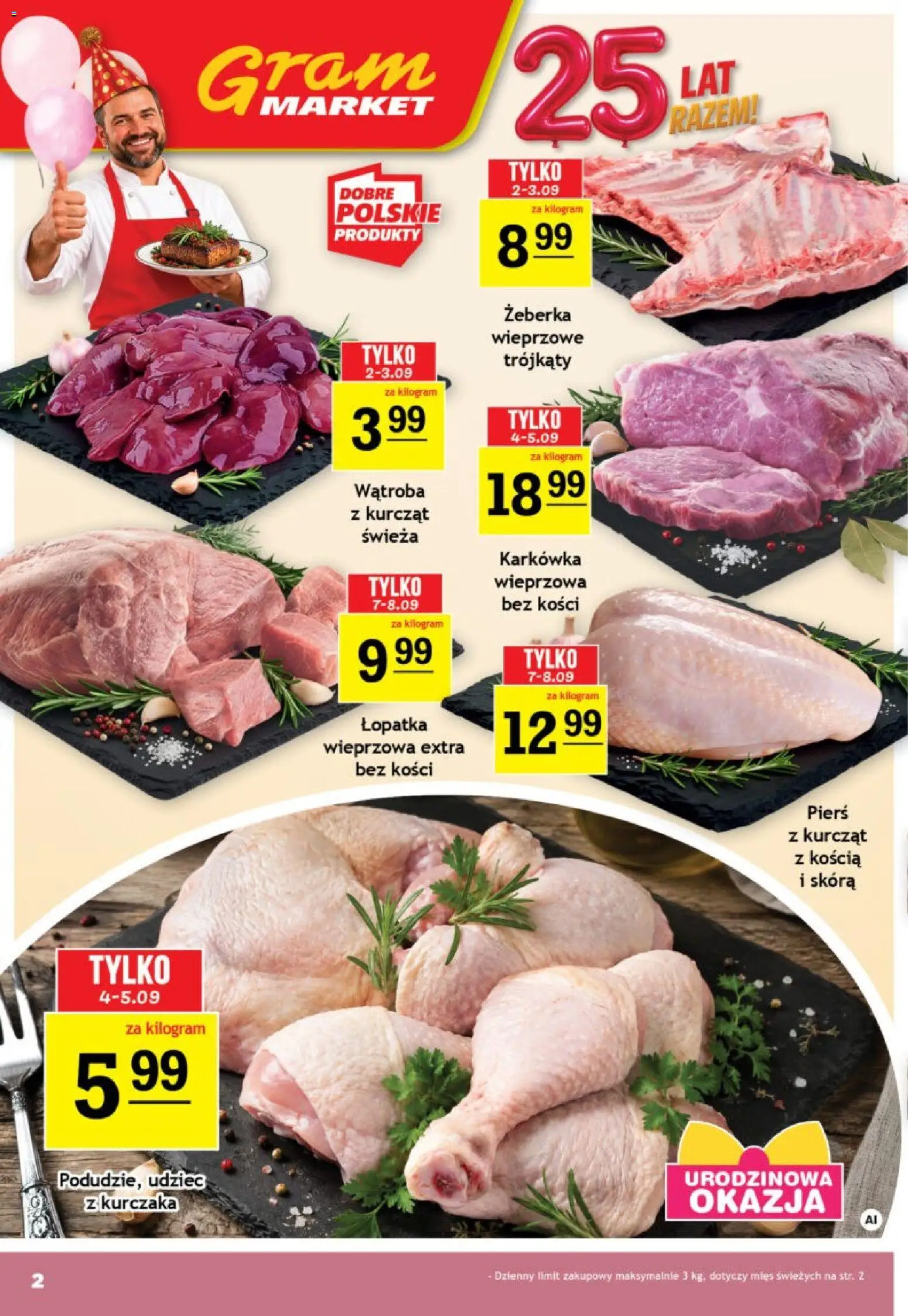 Pogląd gazetki "Gram Market gazetka" ze sklepu Gram Market ważnej od 02.09.2026