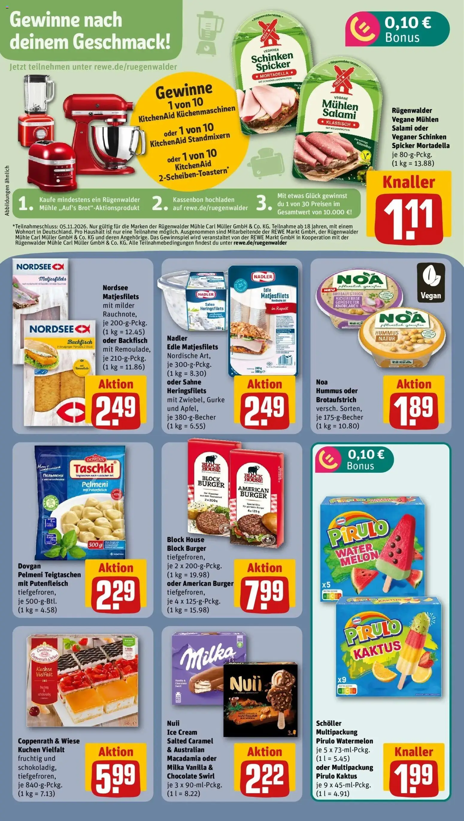 Vorschau von dem Prospekt des Geschäftes Rewe, gültig ab dem 12.10.2026