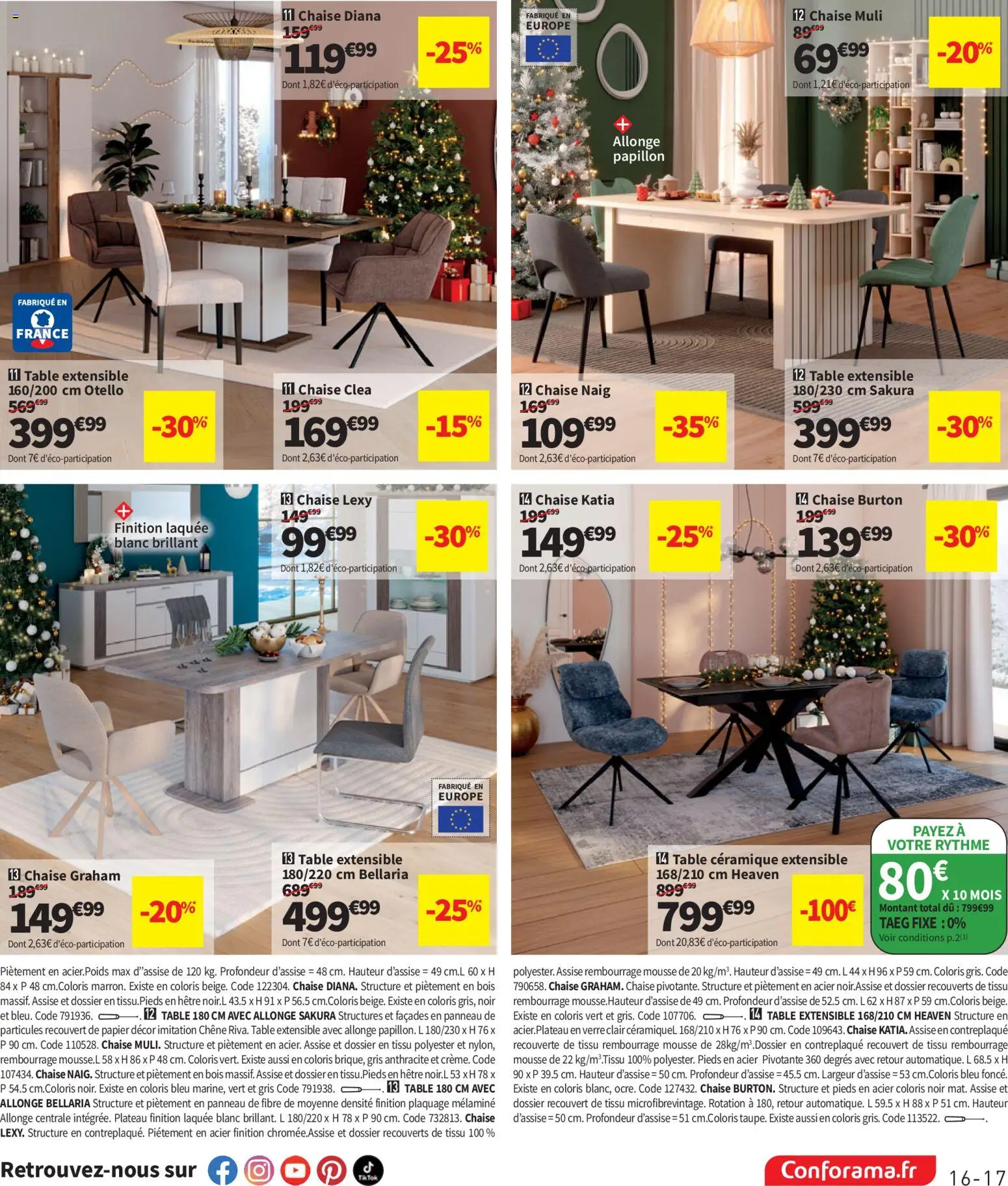 Prévisualisation de Conforama catalogue du magasin Conforama formulaire valide 27/10/2026