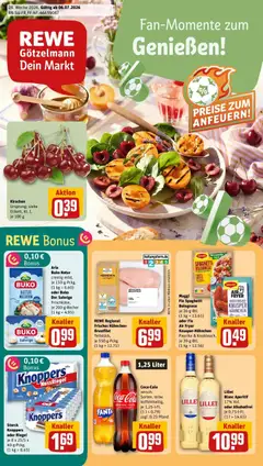 Vorschau von dem Prospekt des Geschäftes Rewe, gültig ab dem 05.07.2026