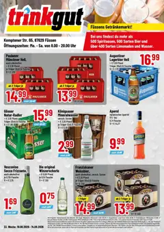 Vorschau von dem Prospekt des Geschäftes Trinkgut, gültig ab dem 10.08.2026