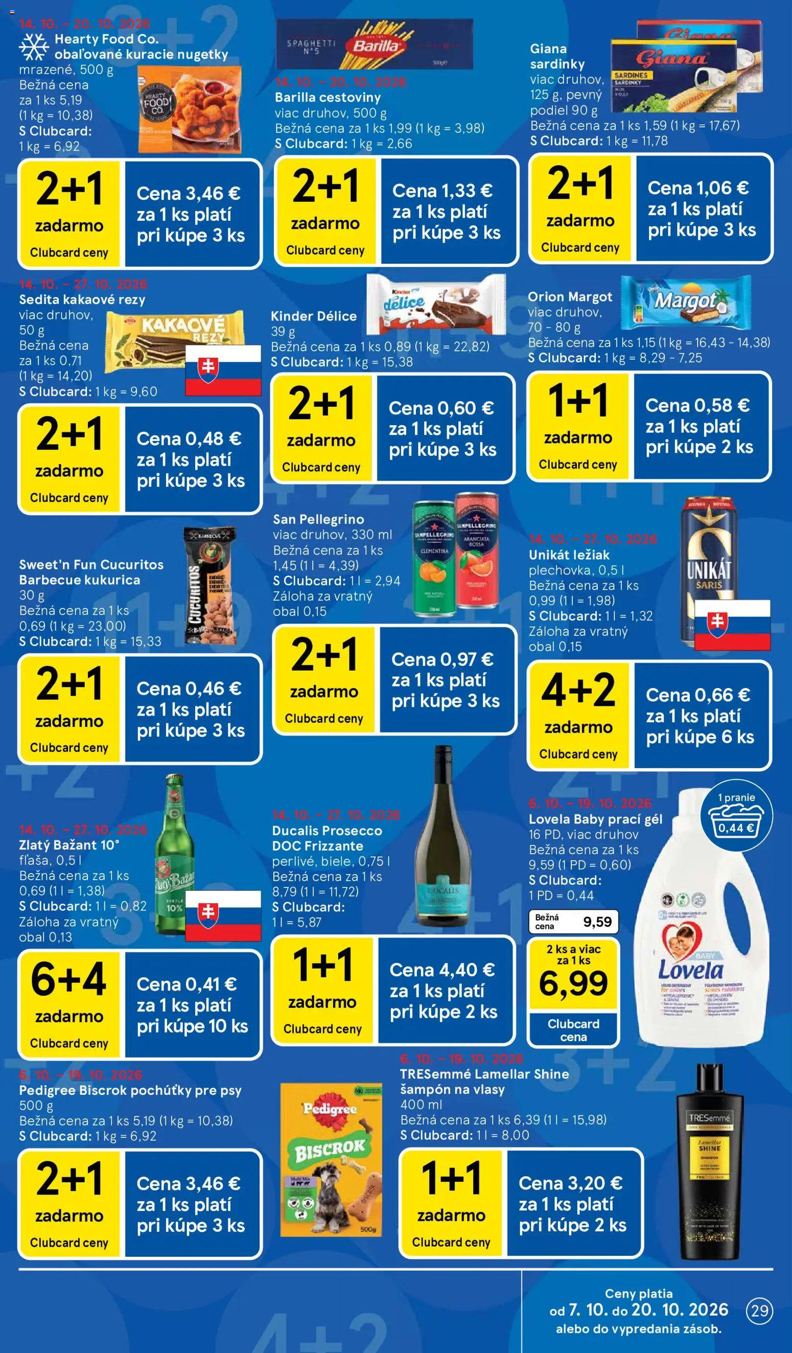 Náhľad Tesco letáku platného od 14.10.2026