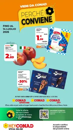 Anteprima dell'opuscolo Conad volantino Perché Conviene dal negozio Conad valido da 01/07/2026