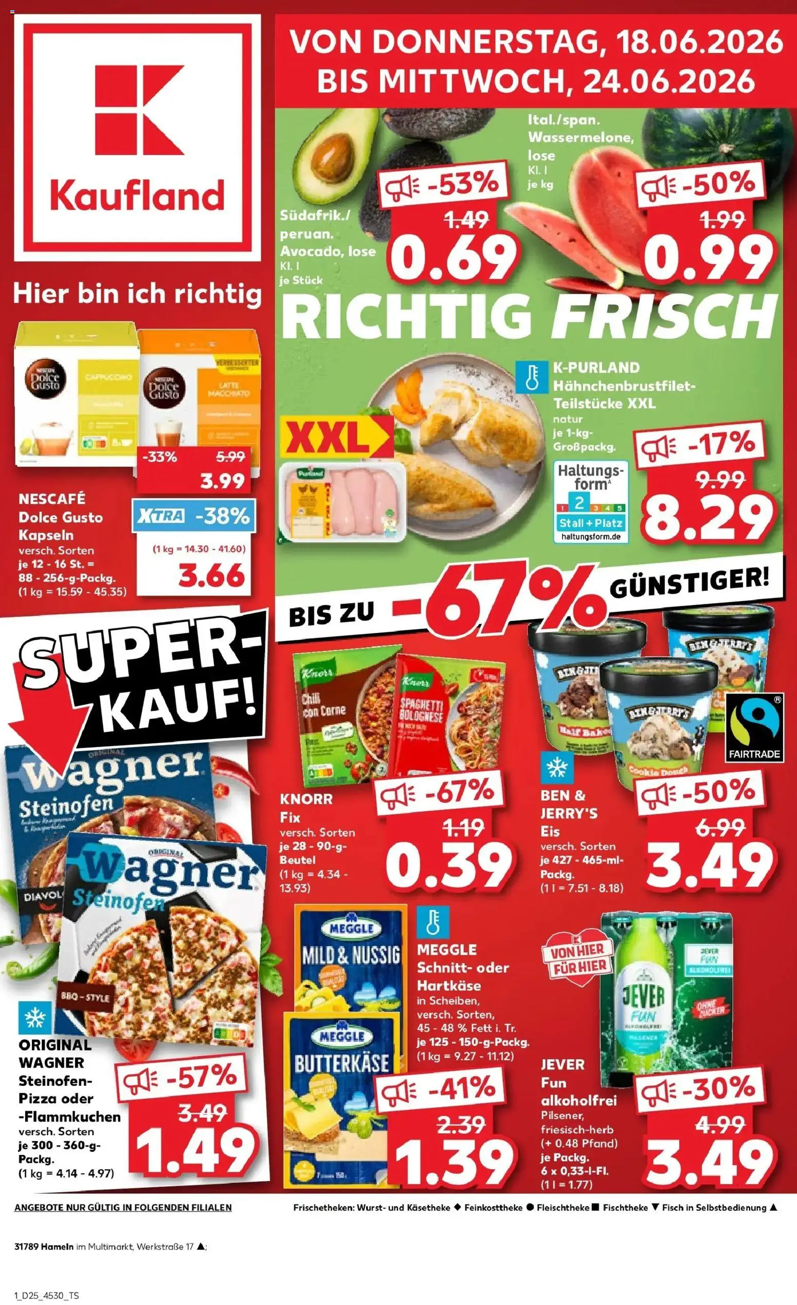 Vorschau von dem Prospekt des Geschäftes Kaufland, gültig ab dem 18.06.2026