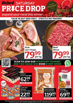 Preview of Oxford Freshmarket flyer valid from 18/07/2026