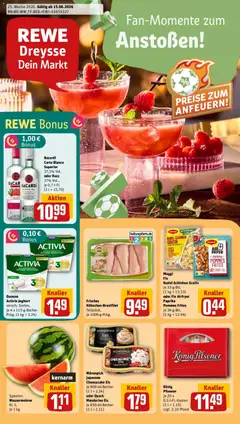 Vorschau von dem Prospekt des Geschäftes Rewe, gültig ab dem 14.06.2026