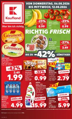 Vorschau von dem Prospekt des Geschäftes Kaufland, gültig ab dem 06.08.2026