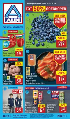 Voorbeeld van Aldi folder week 33 van winkel Aldi geldig vanaf 10-08-2026