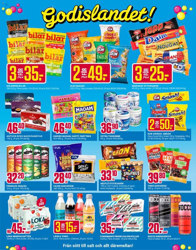 Nytt ÖoB reklamblad från 03/08