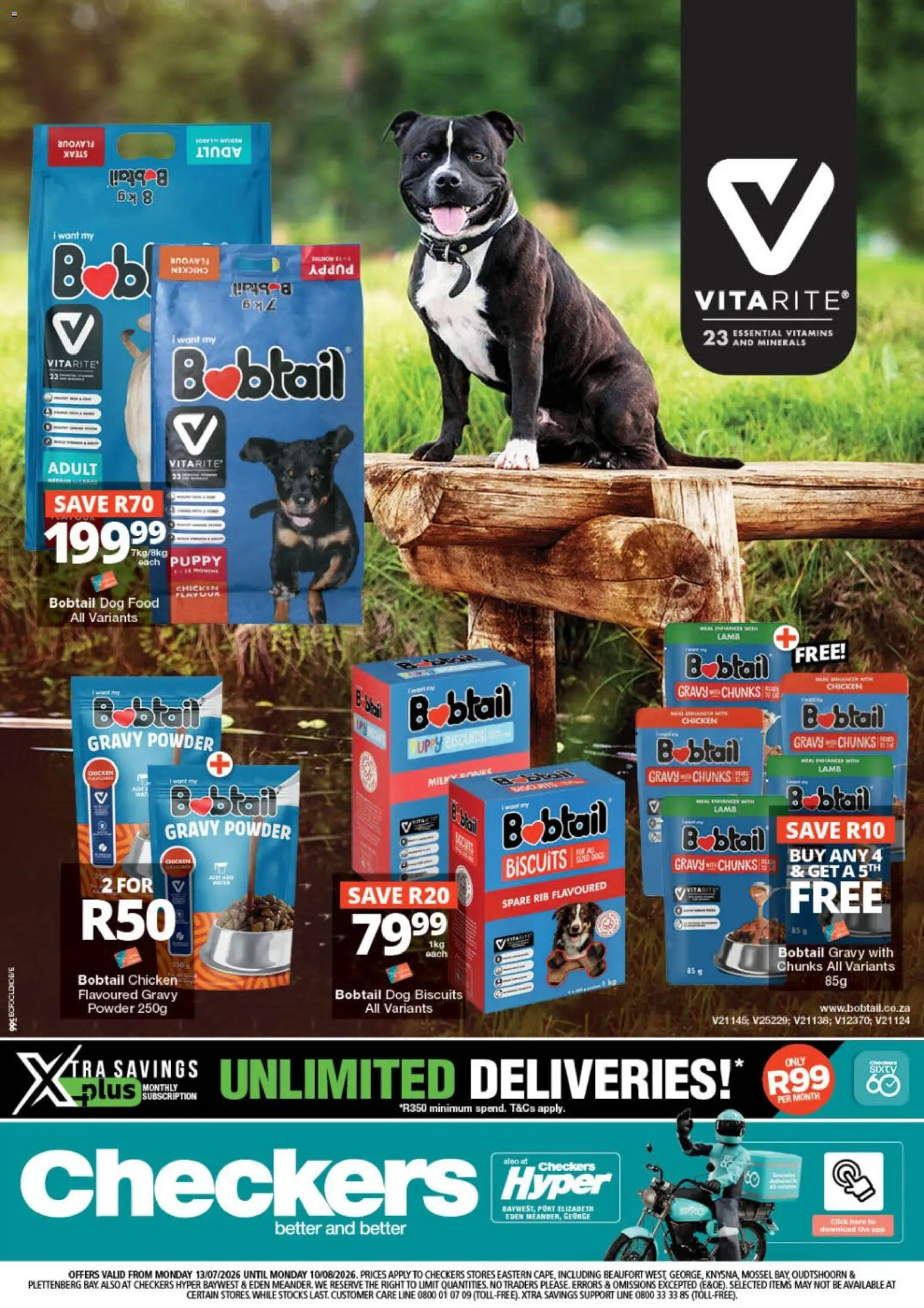 Preview of Checkers flyer valid from 13/07/2026