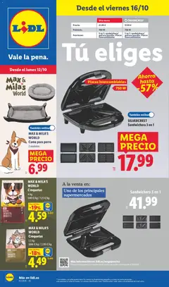 Vista previa del folleto de la tienda Lidl válido desde el 12/10/2026 